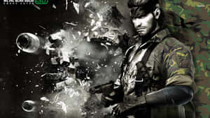 Solid Snake Is Ready To Take On His Mission Wallpaper