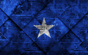 Somalia Rugged Diagonal Squares Wallpaper