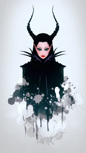 Maleficent wallpaper manip by xLexieRusso2 on DeviantArt