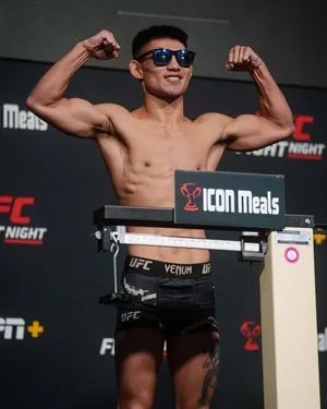 Song Yadong Ufc Fight Night Weigh In Wallpaper