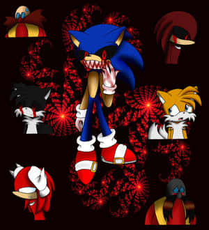 Sonic Exe - A Creepypasta Game Where Sonic Mutates Into A Malevolent Creature Wallpaper