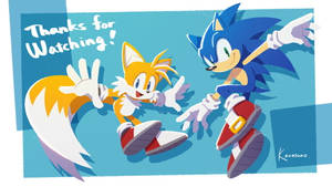 Sonic The Hedgehog End Card Wallpaper