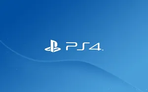 Sony Logo Ps4 Blue Wallpaper