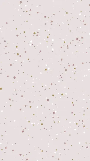 Soothing Display Of Boho-inspired Star Patterns Wallpaper