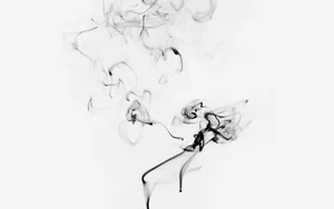 Soothing Minimalist Black And White Pattern Wallpaper