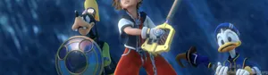 Sora, Donald Duck, Goofy Kingdom Hearts 3 Wallpaper