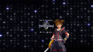Sora's Keyblade In Kingdom Hearts 3 Wallpaper