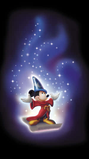 Sorcerer's Apprentice Mickey In Fantasia Wallpaper