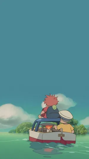 Stormy Weather - Ponyo Wallpaper by sirdaftodill on DeviantArt