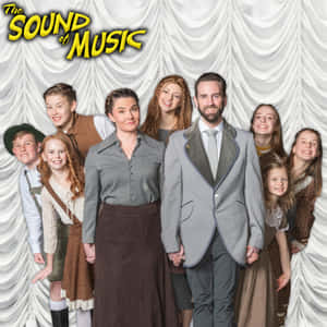 Sound Of Music_ Cast Portrait Wallpaper