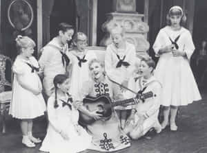 Sound Of Music Family Singing Session Wallpaper