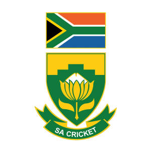 South Africa Cricket Logo In White Wallpaper