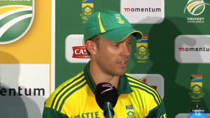 South Africa Cricket Post-game Interview Wallpaper