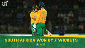 South Africa Cricket Vs India Wallpaper