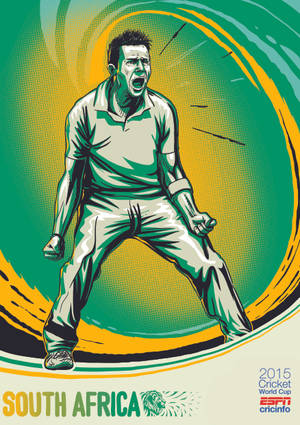 South Africa Cricket World Cup Poster Wallpaper