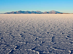 South America Bolivia Salt Flat Wallpaper