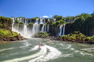 South America Iguazu Falls Wallpaper