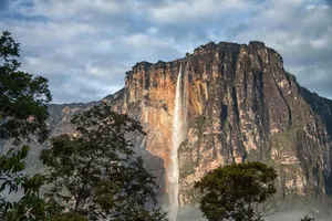South America Venezuela Angel Falls Wallpaper