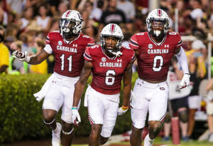 South Carolina Gamecocks Best Trio Team Wallpaper