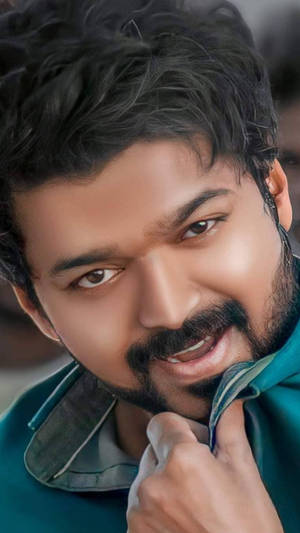 South Indian Cinema Star - Actor Vijay In Latest Photoshoot Wallpaper
