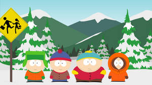 South Park Winter Season Wallpaper