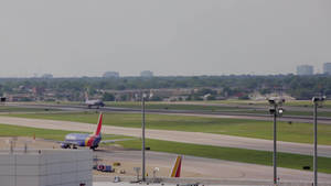 Southwest Airlines Airport Runway Wallpaper