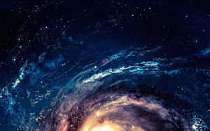 Space Galaxy Spiral Arms Wallpaper