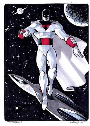 Space Ghost Off-white Art Wallpaper