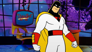 Space Ghost Purple Windows Wallpaper