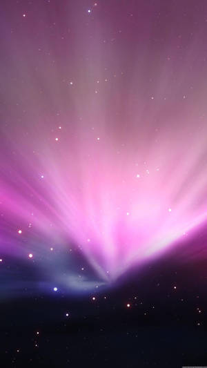 Space Iphone Purple Ray Of Light Wallpaper
