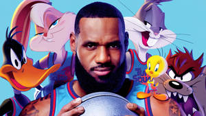 Space Jam Characters Close-up Wallpaper