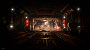 Spaceship Interior Doom 4k Wallpaper