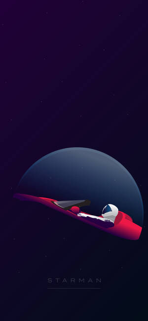 Spacex Starman Digital Art Wallpaper