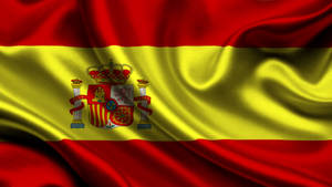 Spain Flag Silky Crease Wallpaper