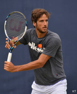 Spanish Professional Tennis Player Feliciano Lopez Wallpaper