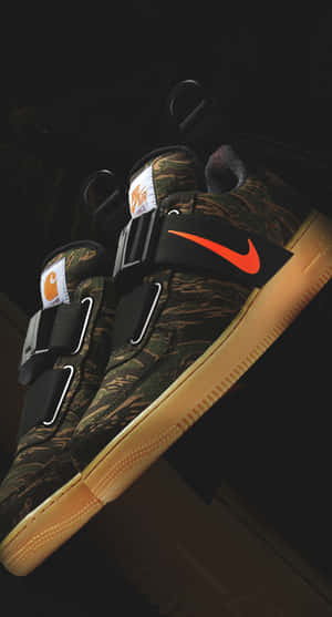 Sparking Flashes Of Style With The Nike Af1 Wallpaper