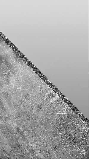 Sparkle & Shine: Add Some Dazzle To Your Home Décor With This Shimmering White Glitter. Wallpaper