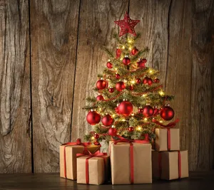 Sparkling Christmas Tree Image Wallpaper