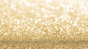 Sparkling Gold Glitter Wallpaper