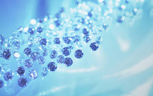 Sparkly Blue Diamonds Wallpaper