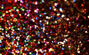 Sparkly Colorful Beads Wallpaper