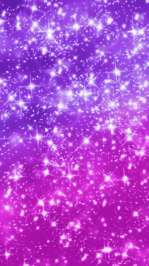 Sparkly Purple-indigo Gradient Wallpaper