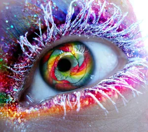 Spectacular Eye Makeup Closeup Wallpaper