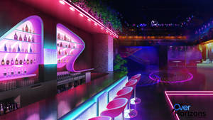 Spectacular Nightclub Scene Wallpaper