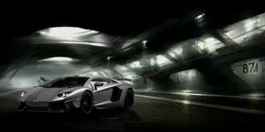 Speed And Style - The Cool Lamborghini Wallpaper