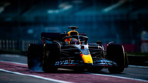 Speed Wins In The Race To Get To The Finish Line In Formula 1. Wallpaper