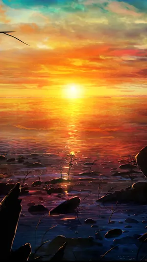 Spellbinding Sunset 4k Iphone 11 Wallpaper