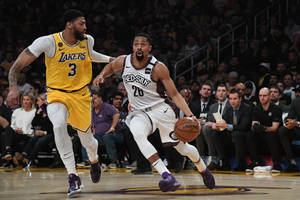 Spencer Dinwiddie Against Davis Wallpaper