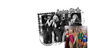 Spice Girls Digital Art Wallpaper