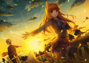 Spice & Wolf - Holo And Lawrence Journey Across The Land Wallpaper